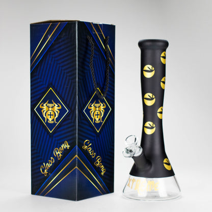 Xtreme | 13″ 7mm Vase Shape Beaker Bong with Window