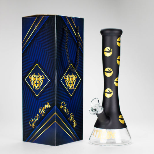 Xtreme | 13″ 7mm Vase Shape Beaker Bong with Window