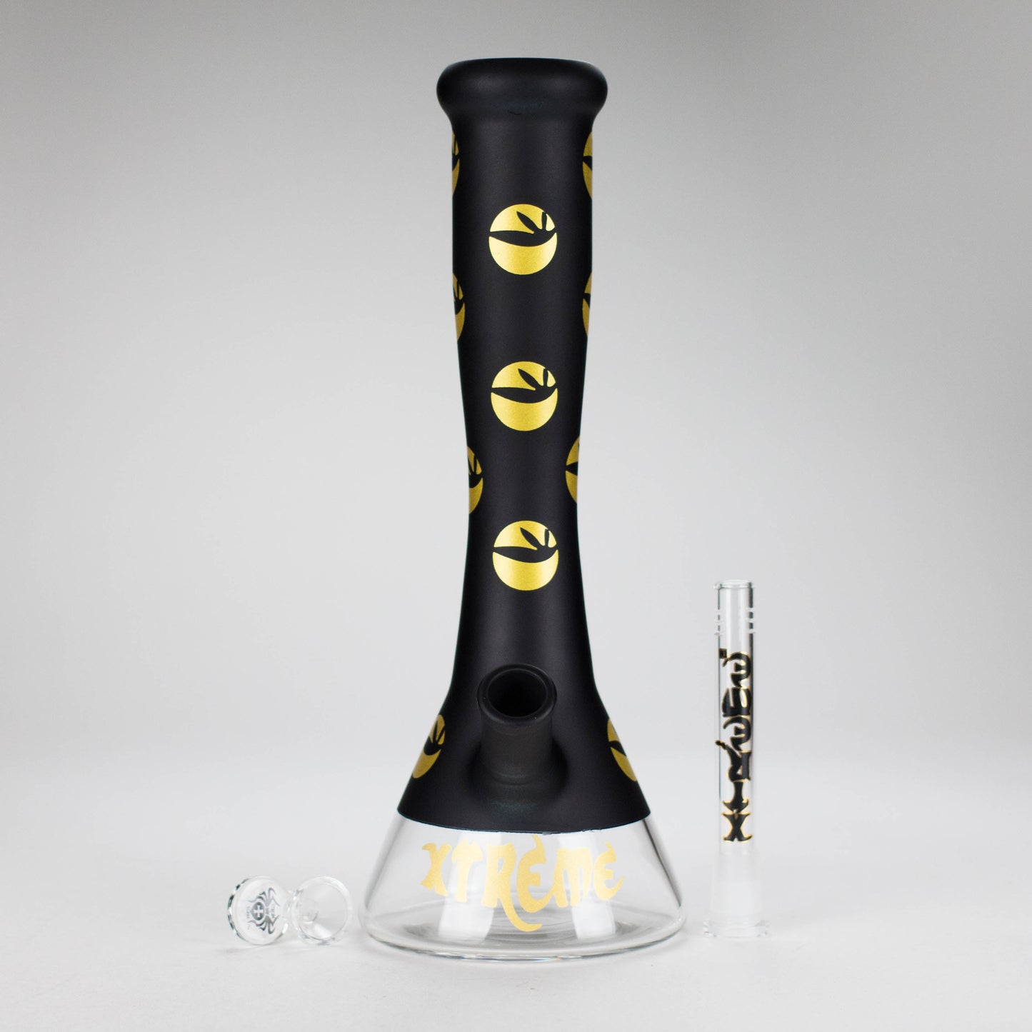 Xtreme | 13″ 7mm Vase Shape Beaker Bong with Window