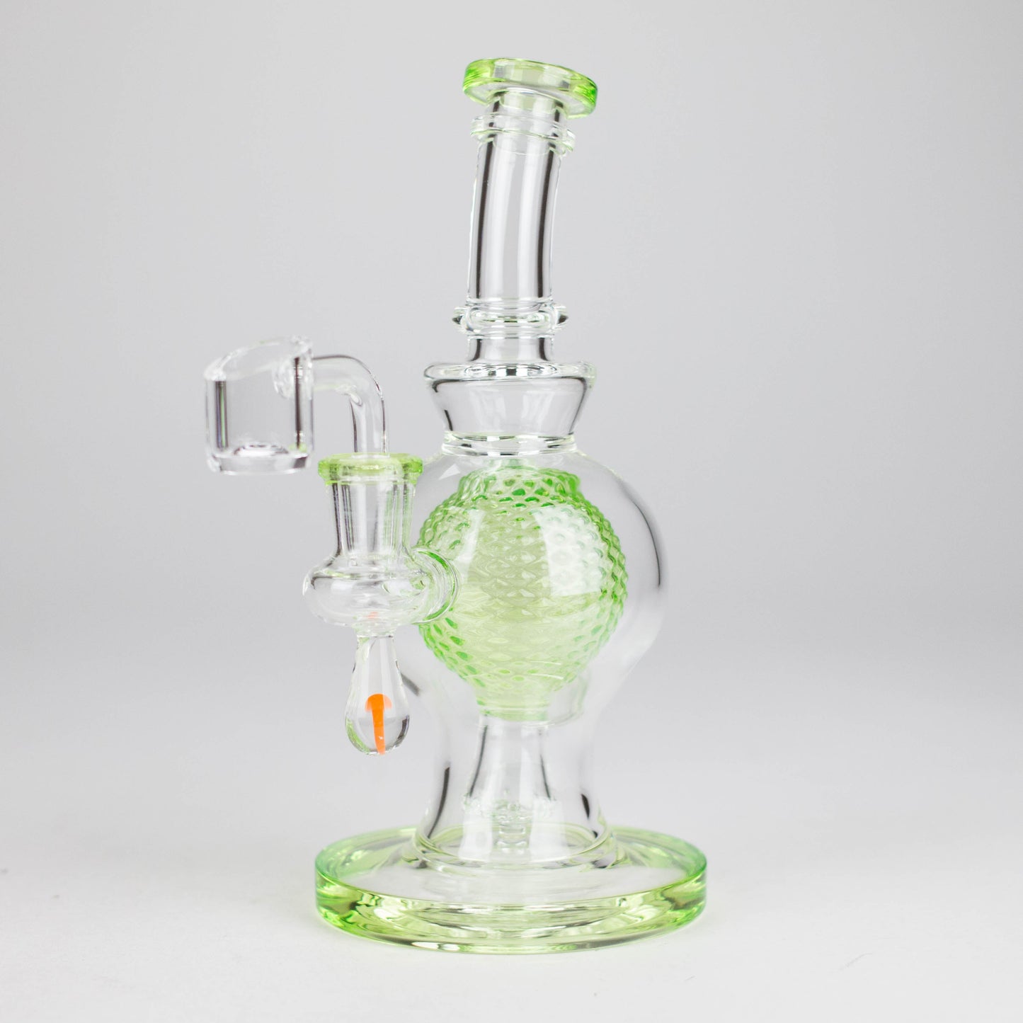8" Ball Rig – Compact Dab Rig with Quartz Banger