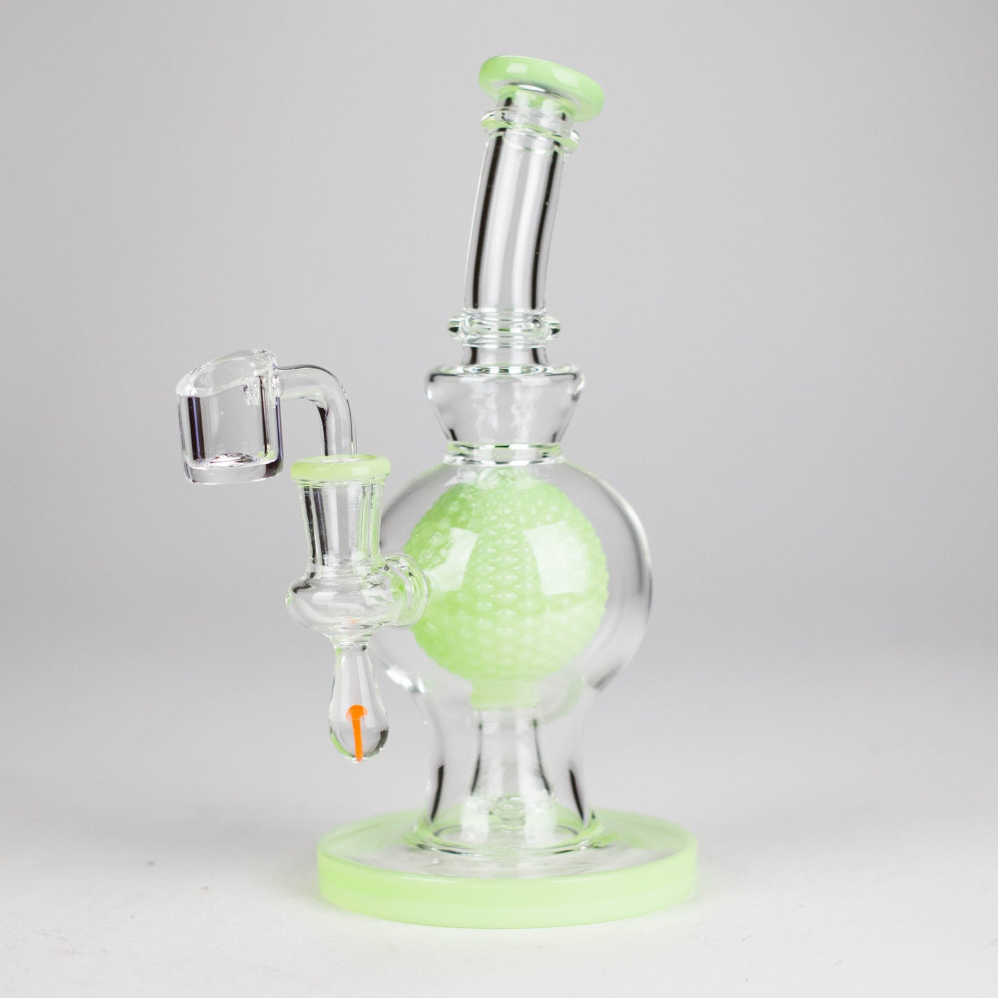 8" Ball Rig – Compact Dab Rig with Quartz Banger