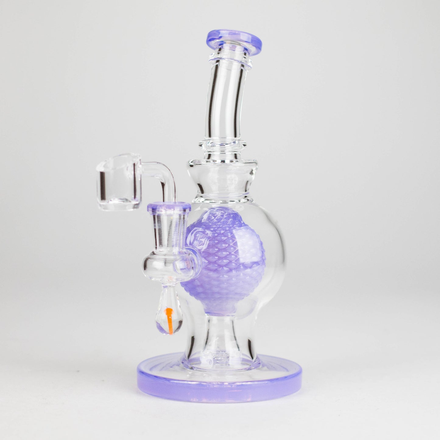 8" Ball Rig – Compact Dab Rig with Quartz Banger