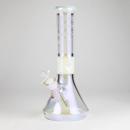 12.5" Hologram Beaker Glass Bong