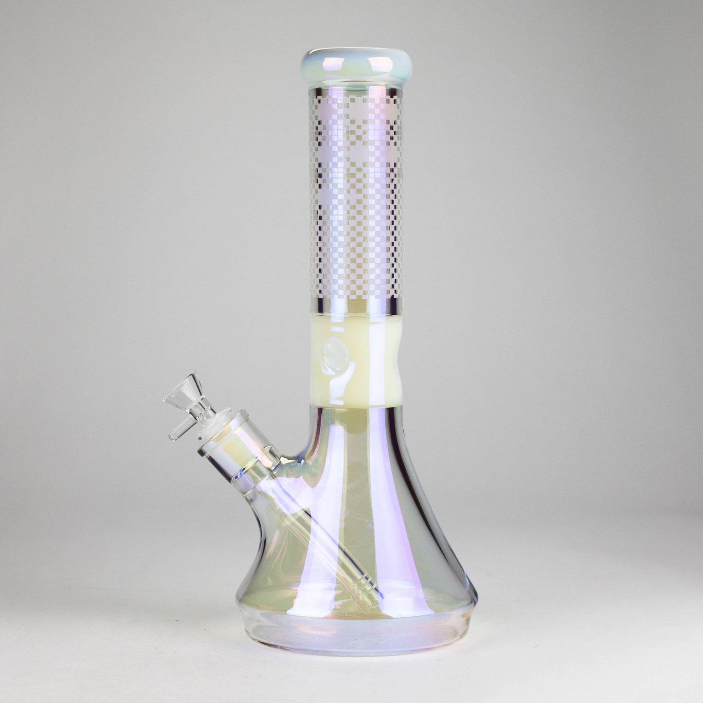 12.5" Hologram Beaker Glass Bong