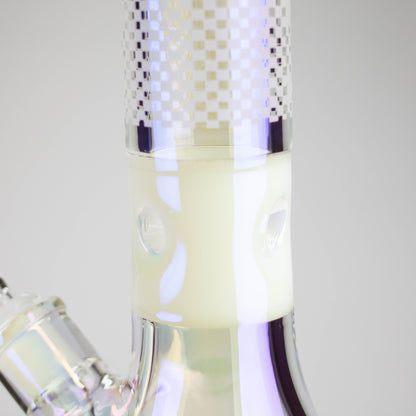 12.5" Hologram Beaker Glass Bong