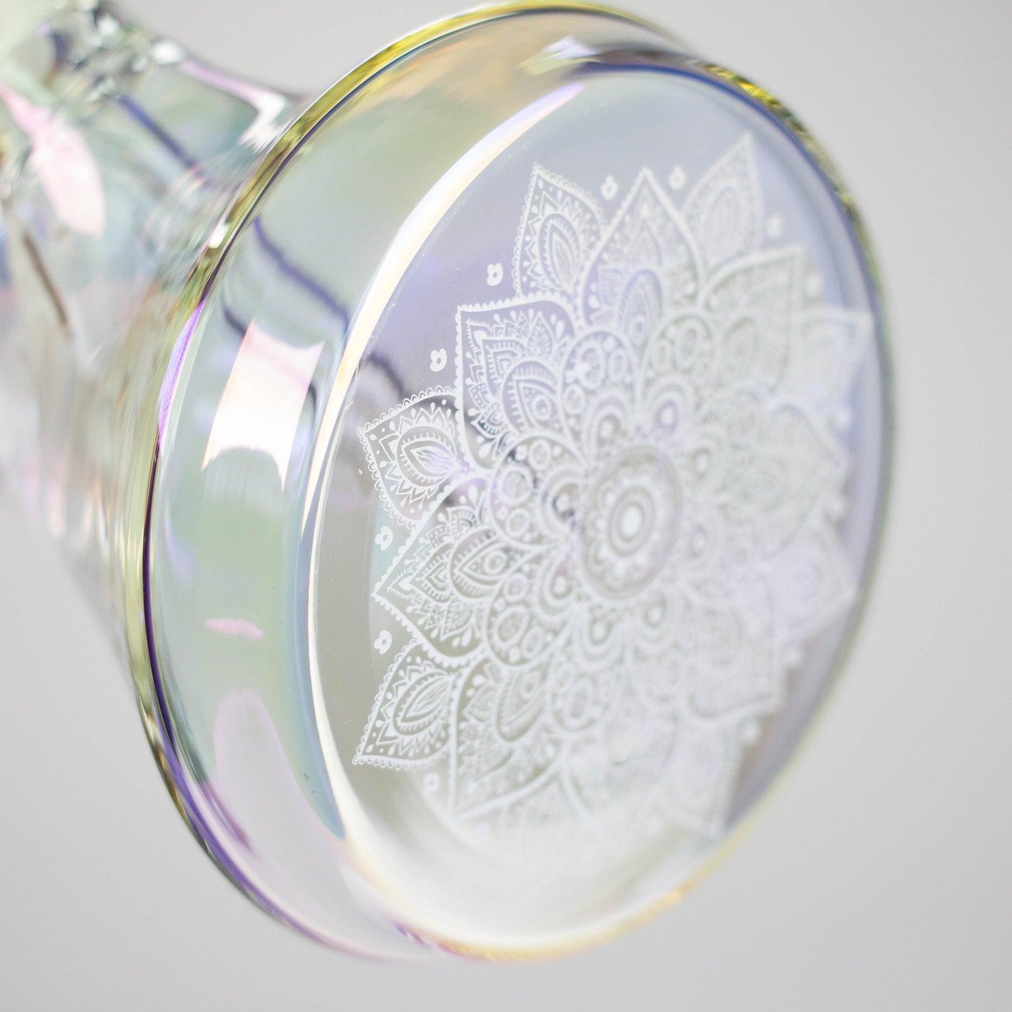 12.5" Hologram Beaker Glass Bong