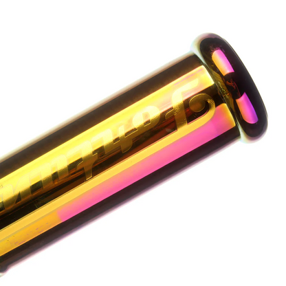 14" 7mm Electroplated Skull. Fortune | Glass Bong