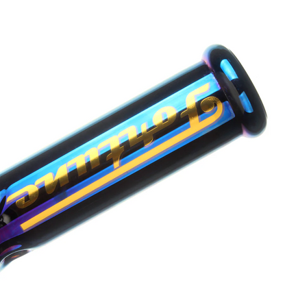 14" 7mm Electroplated Skull. Fortune | Glass Bong