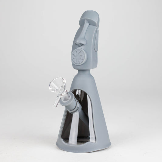 8" Resurrected stone statue water pipe