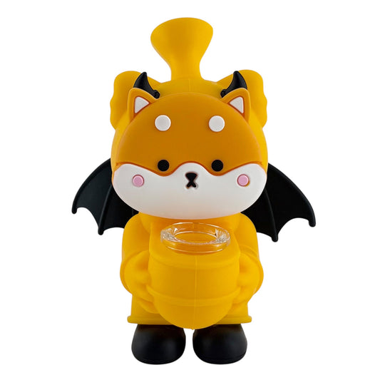 6" Shiba Inu Silicone Water Pipe