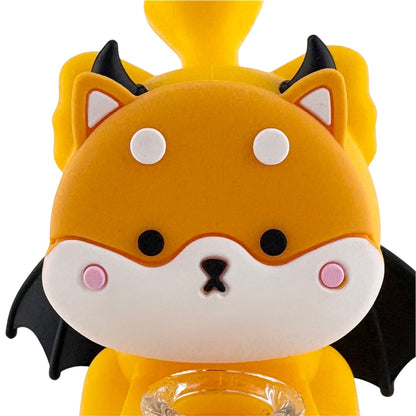 6" Shiba Inu Silicone Water Pipe