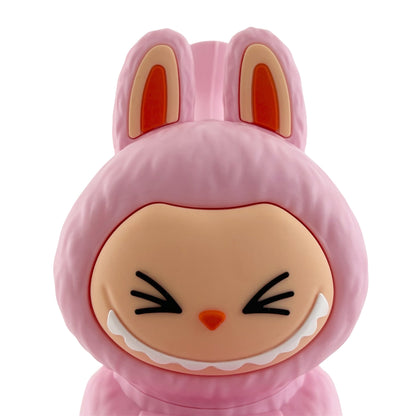 6" Pink Elf Monster Silicone Water Pipe