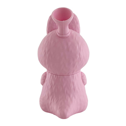 6" Pink Elf Monster Silicone Water Pipe