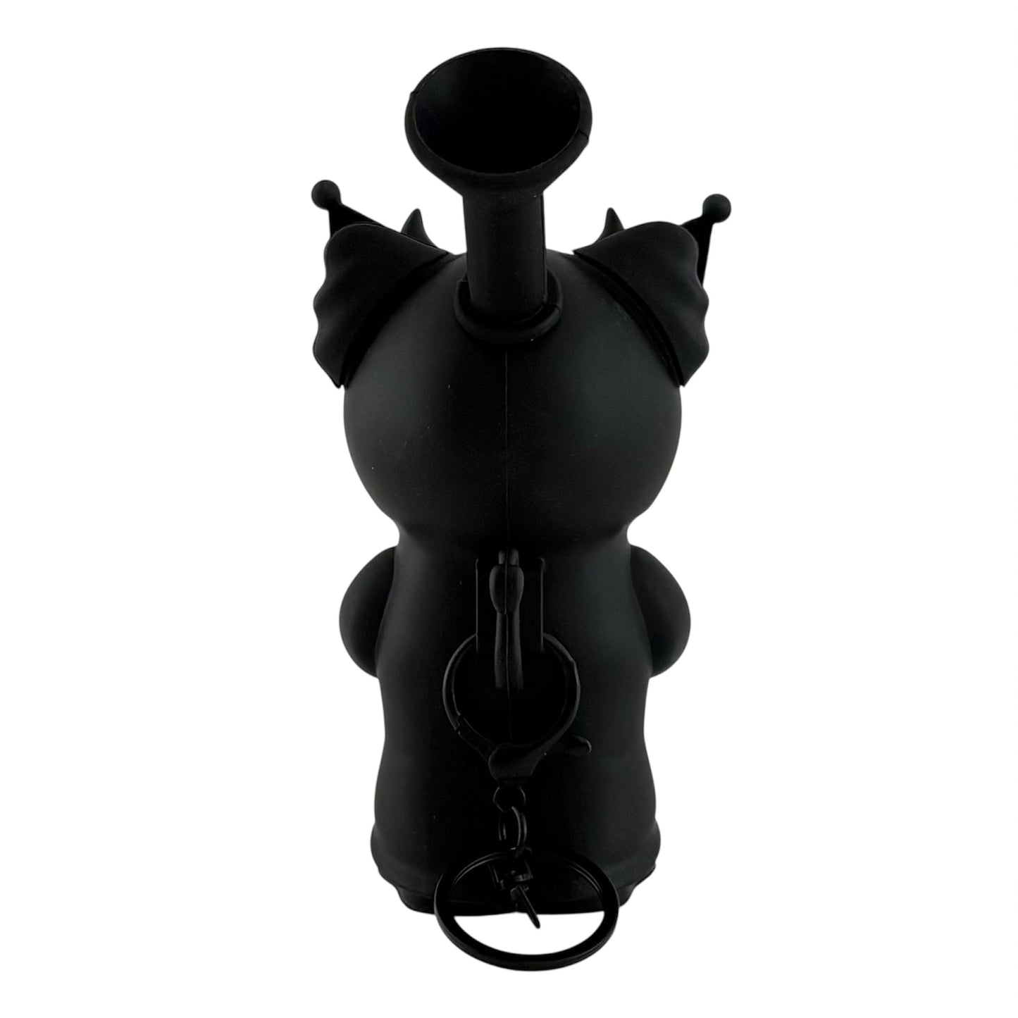 6" Silicone Character Water Pipe – Black