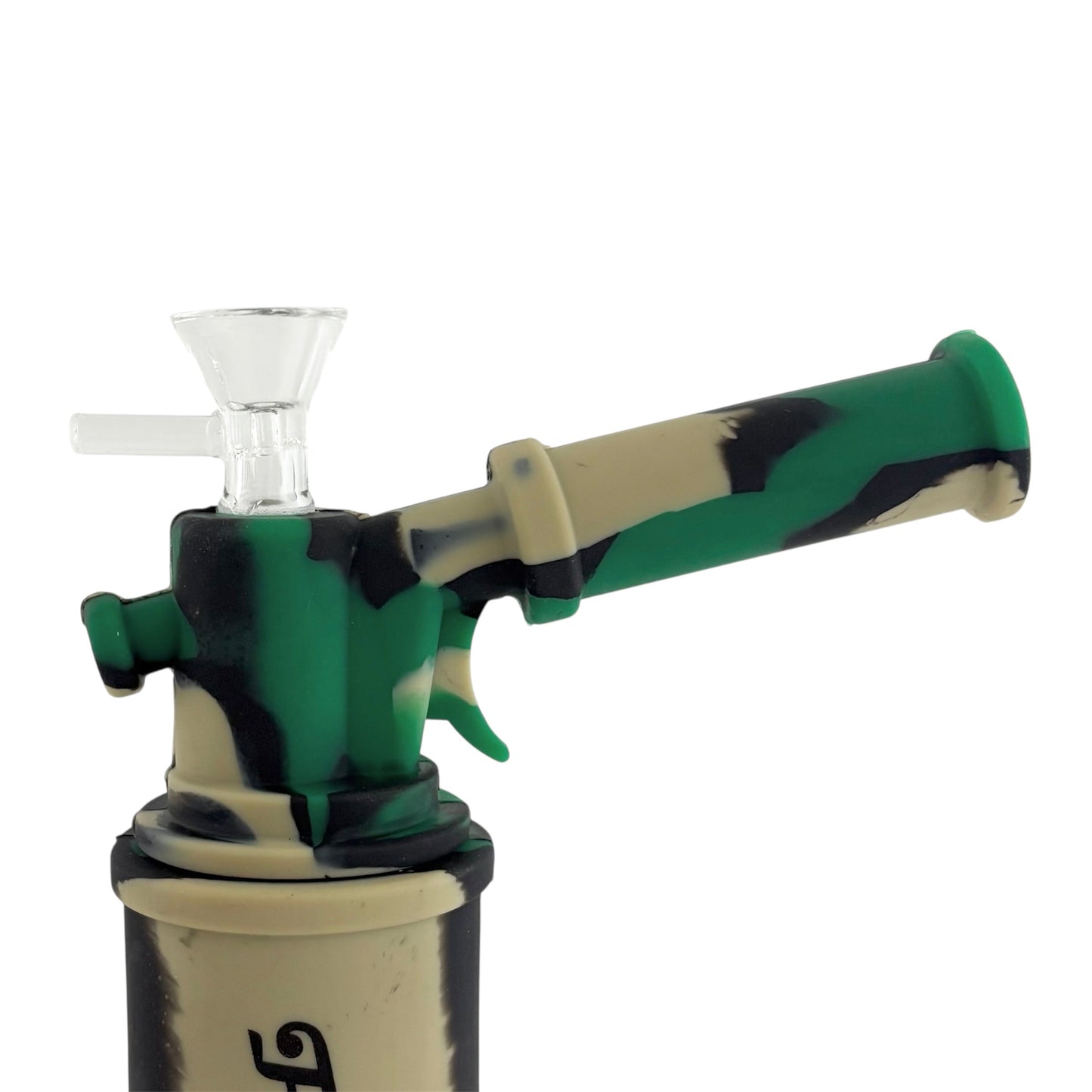 8" Silicone Torch Design Water Pipe