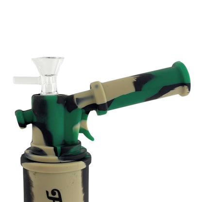 8" Silicone Torch Design Water Pipe