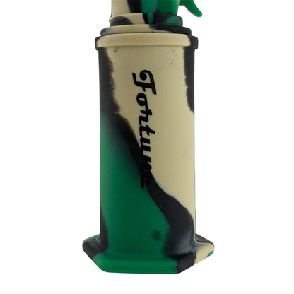 8" Silicone Torch Design Water Pipe