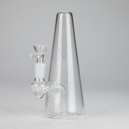 7" Solid Color Electroplate Glass Bong - 6 Iridescent Variations
