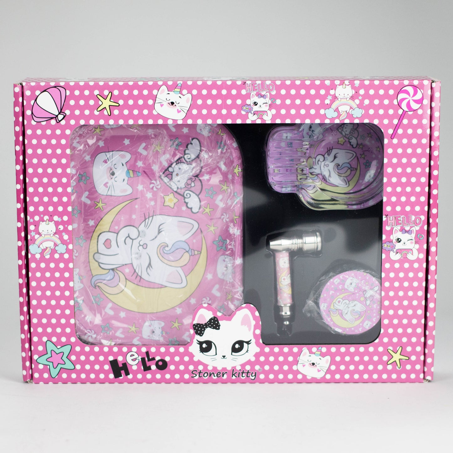 Metal Pipe Smoke Set – 4-in-1 Complete Kit