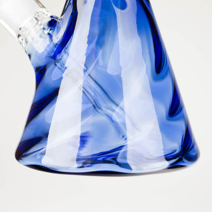 Genie | 16" 9mm Twist Glass Beaker Bong [HH1125]