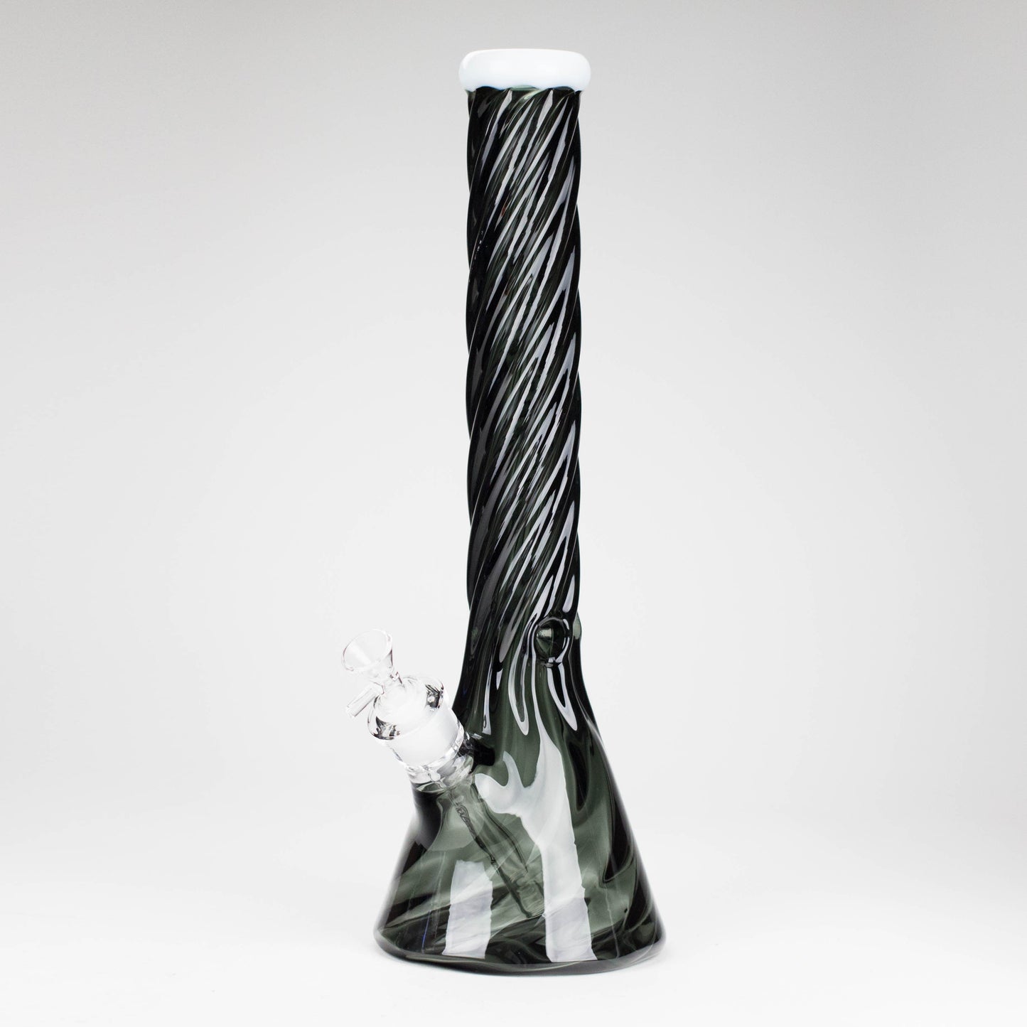 Genie | 16" 9mm Twist Glass Beaker Bong [HH1125]