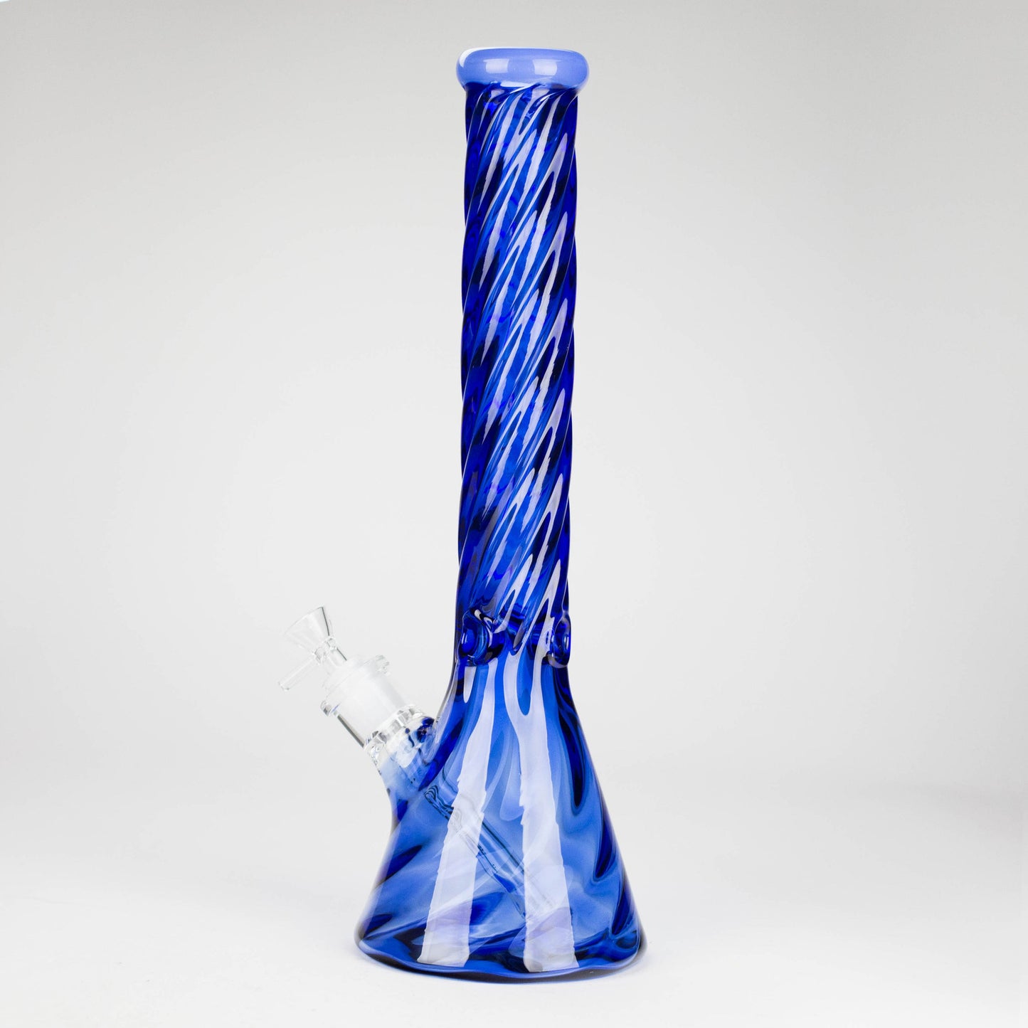 Genie | 16" 9mm Twist Glass Beaker Bong [HH1125]