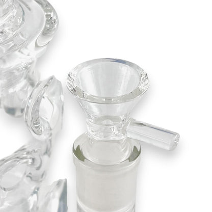 16" Straight Shooter Water Pipe with Screw Percolators