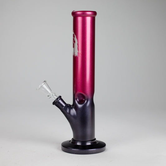 10" Shining Straight Glass Water Bong