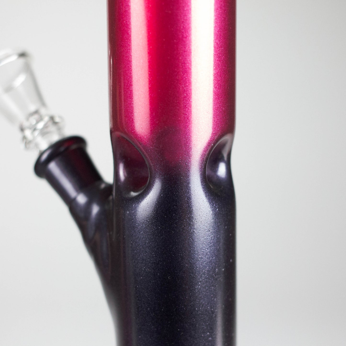 10" Shining Straight Glass Water Bong