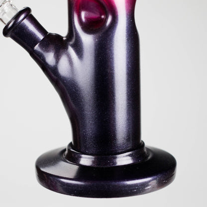 10" Shining Straight Glass Water Bong