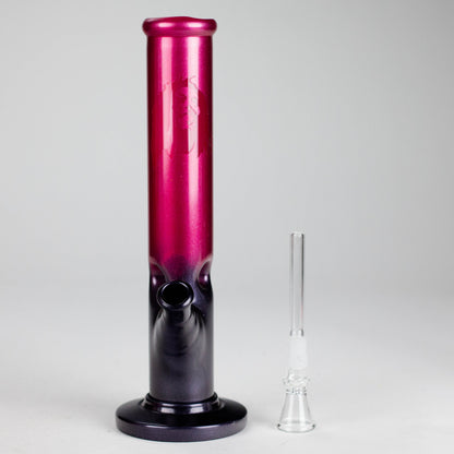 10" Shining Straight Glass Water Bong