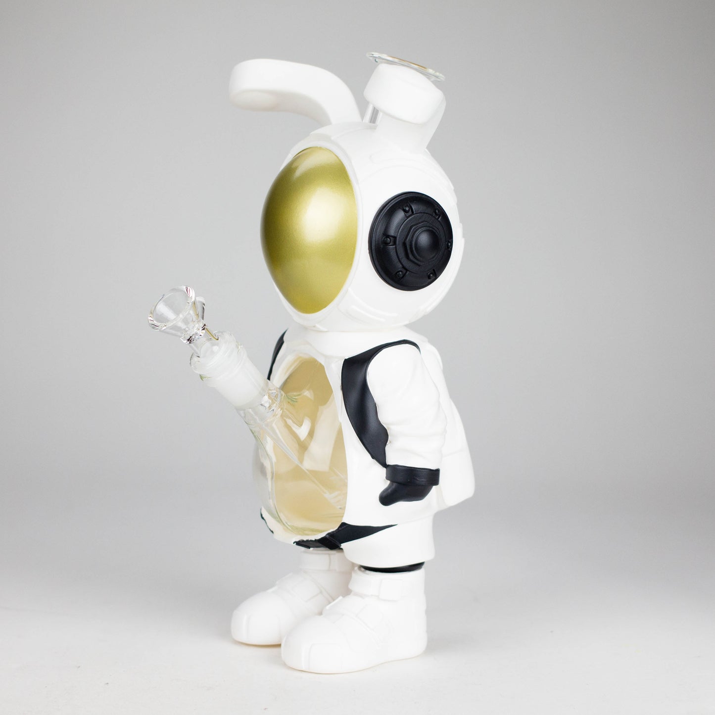 11.5" Vinyl Astronaut Backpack Rabbit Water Pipe