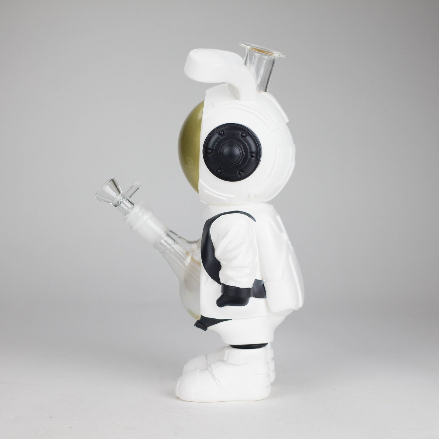 11.5" Vinyl Astronaut Backpack Rabbit Water Pipe