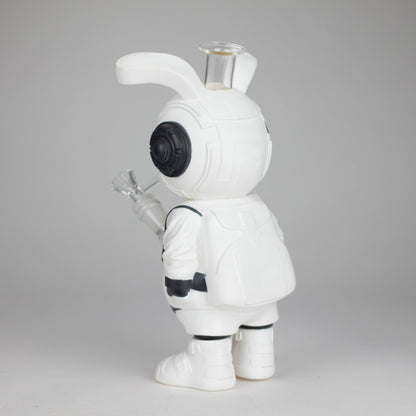 11.5" Vinyl Astronaut Backpack Rabbit Water Pipe