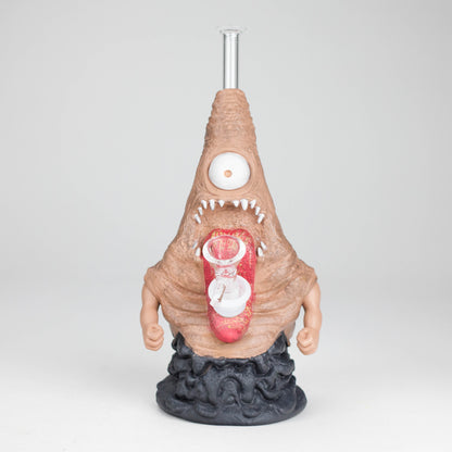 8.6" Vinyl Swamp Monster water pipe