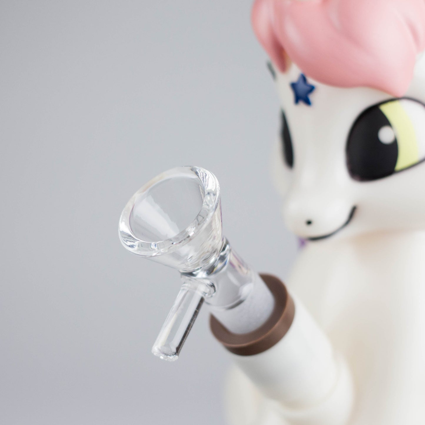 7.6" Vinyl unicorn water pipe