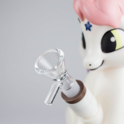 7.6" Vinyl unicorn water pipe
