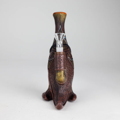 7.8“ Vinyl indian elements water pipe