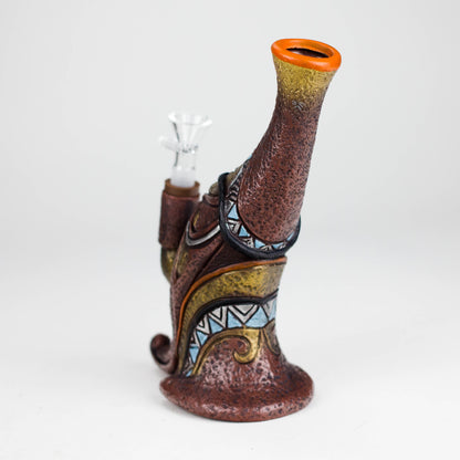 7.8“ Vinyl indian elements water pipe