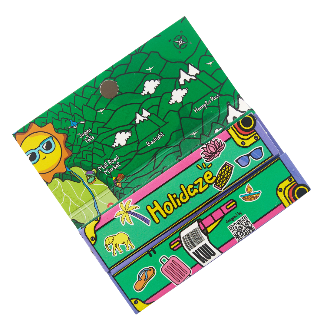 Holidaze (Ind Edition) - King Size Papers + Tips + Grinder + Tray (Box of 16)