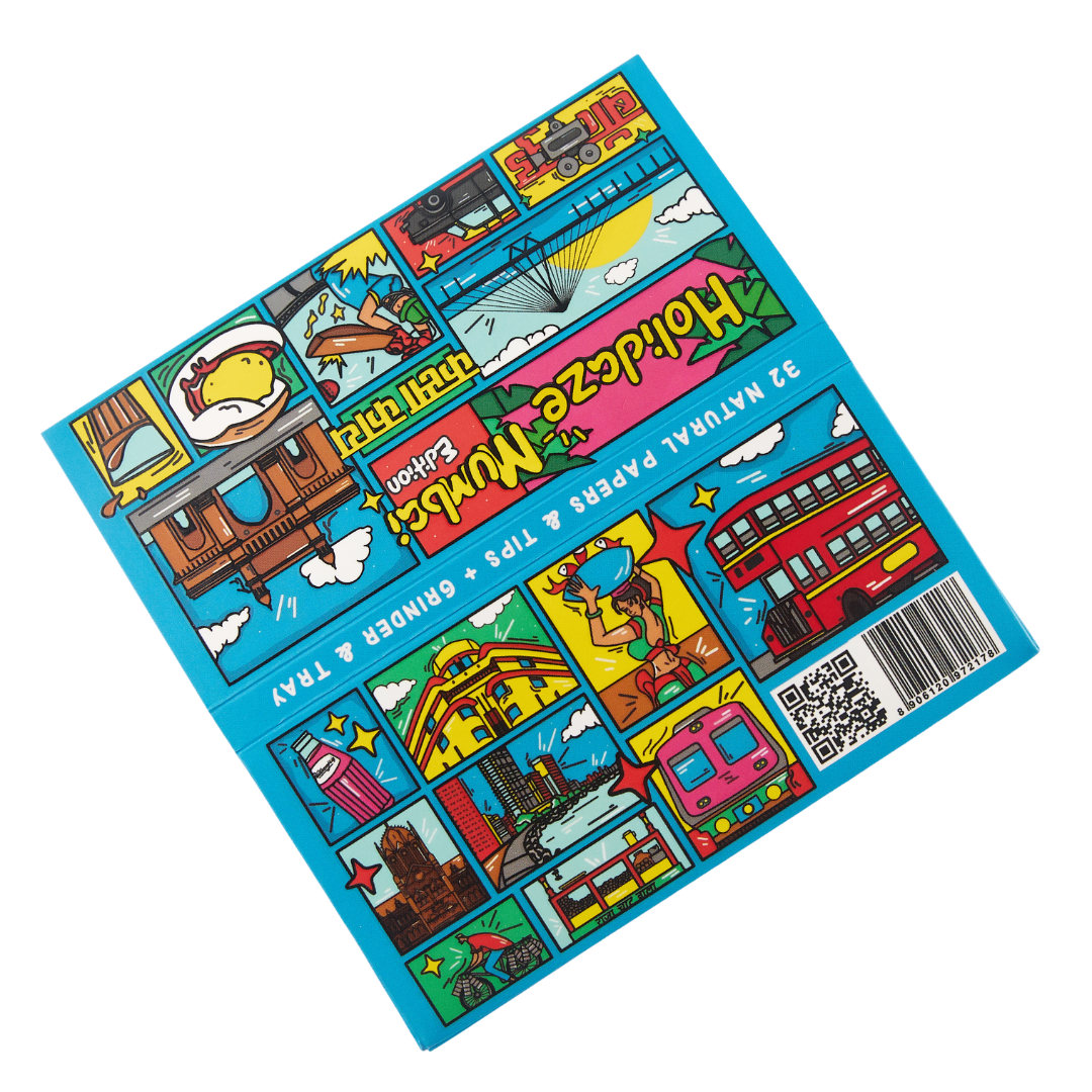 Holidaze (Ind Edition) - King Size Papers + Tips + Grinder + Tray (Box of 16)