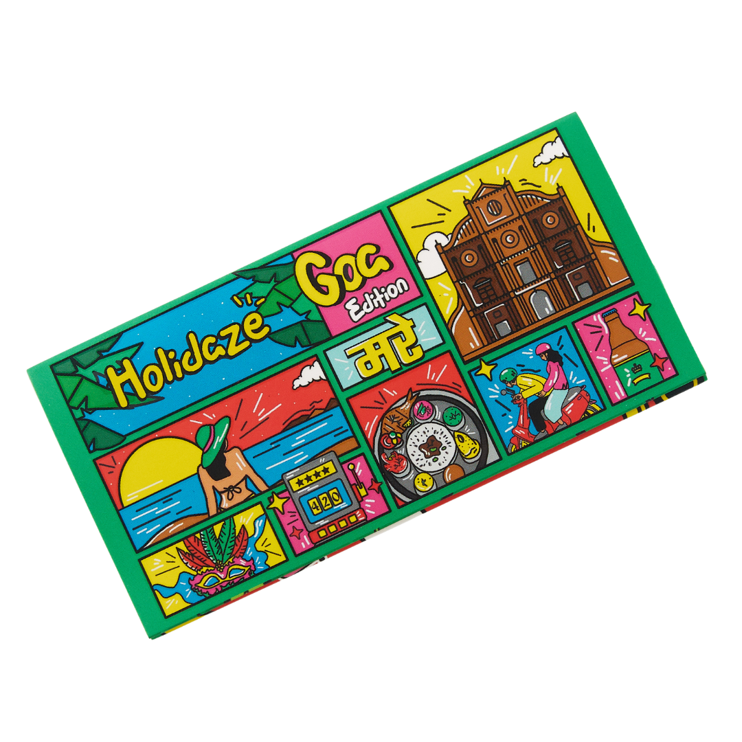 Holidaze (Ind Edition) - King Size Papers + Tips + Grinder + Tray (Box of 16)