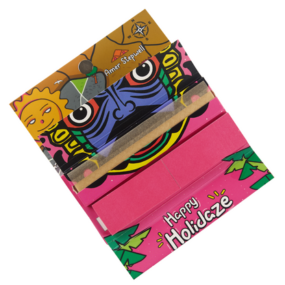 Holidaze (Ind Edition) - King Size Papers + Tips + Grinder + Tray (Box of 16)