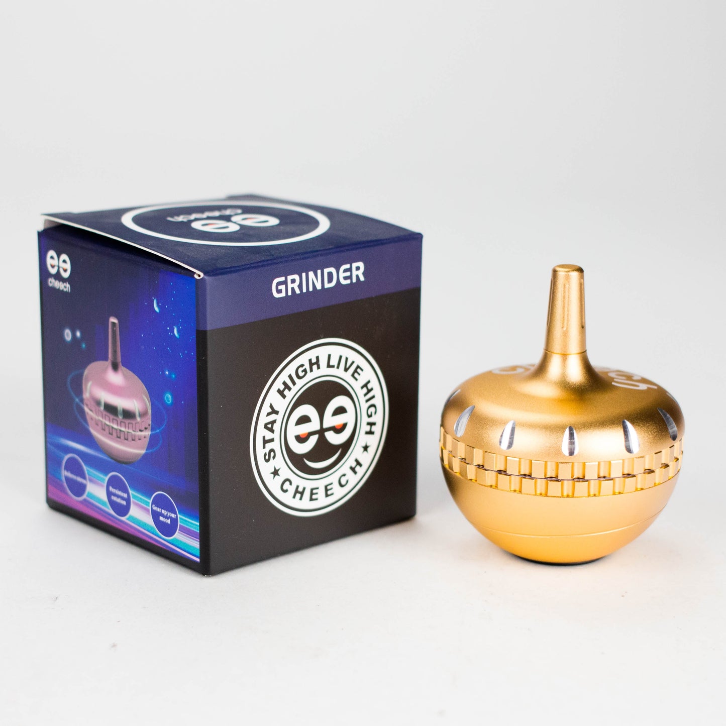 Cheech | 63mm 4-Piece Spinner Grinder [GR-15]