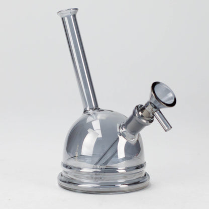 7" Solid Color Electroplate Glass Bubbler