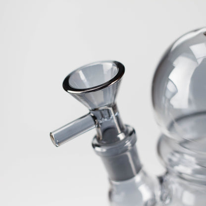 5" Solid Color Electroplate Glass Bong