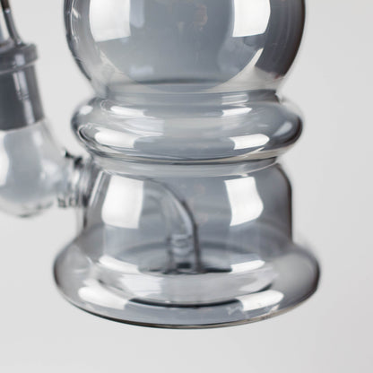 5" Solid Color Electroplate Glass Bong