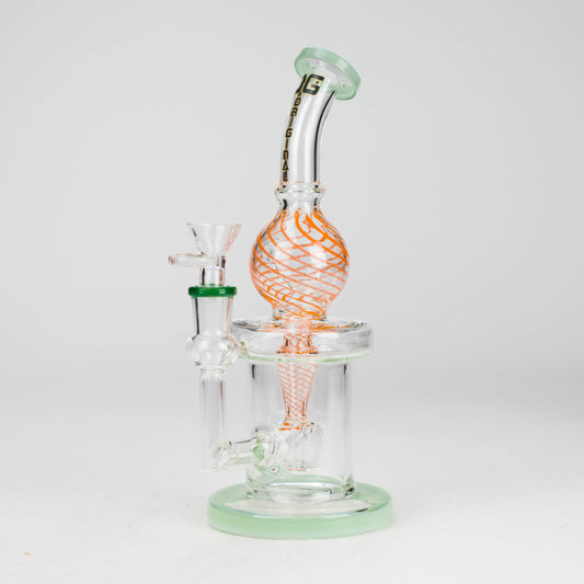 OG Original 10" Swirly Globe Recycler Rig