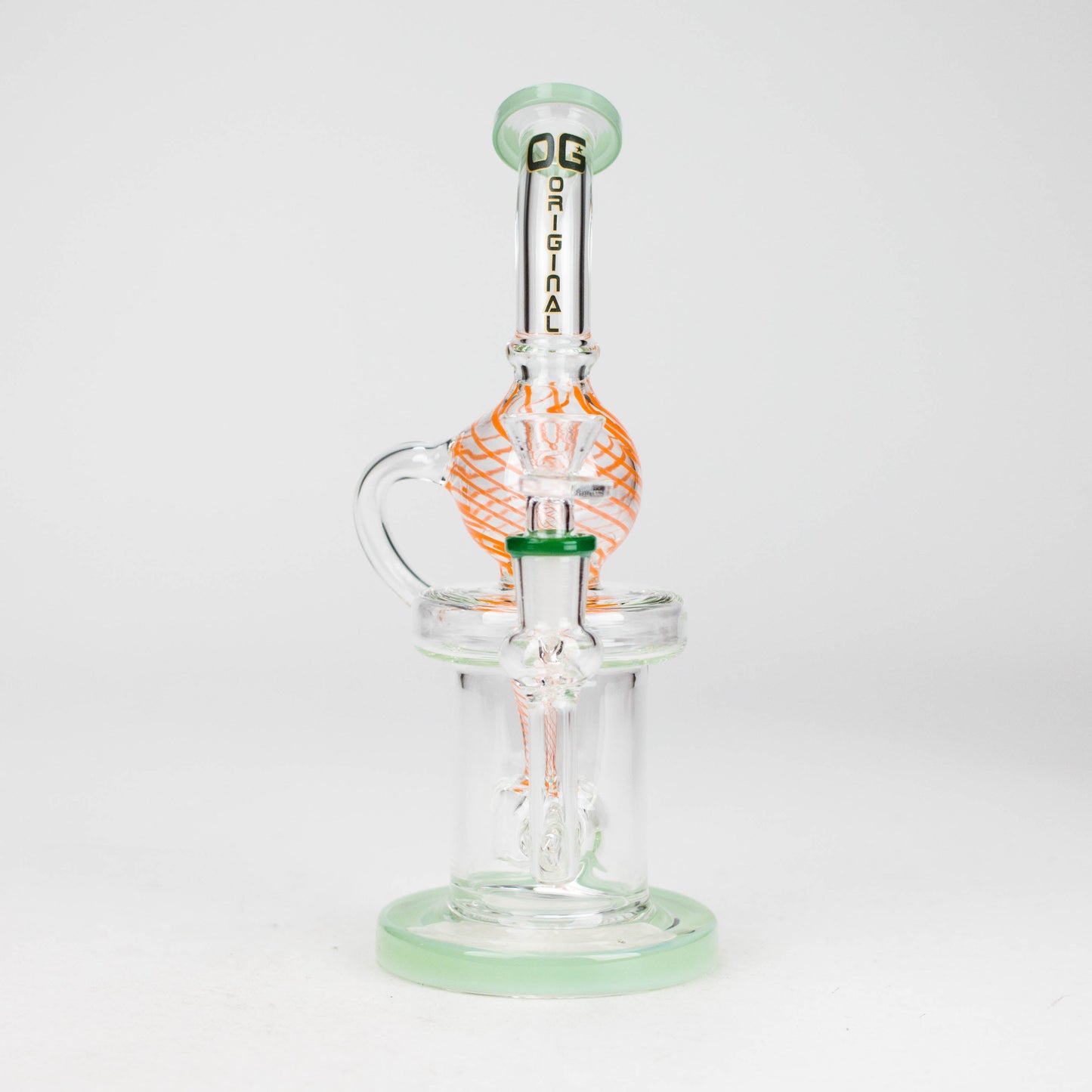 OG Original 10" Swirly Globe Recycler Rig