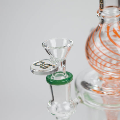 OG Original 10" Swirly Globe Recycler Rig
